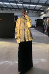 isaac sellam reflective leather jacket SULFUREUX TALMUD CUIVRE
